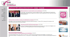 Desktop Screenshot of geni-online.de